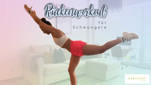 'Rücken Workout in der Schwangerschaft (jedes Trimester)'