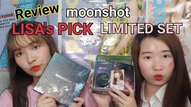 '[ รีวิว ](ENG SUB) Review moonshot LISA\'s PICK LIMITED SET Thailand Only | Nut Nice'