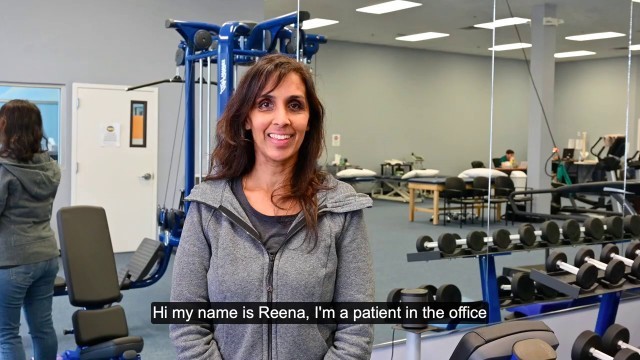 'Reena Testimonial for Innovative Physical Therapy & Fitness'