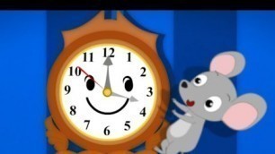 'hickory dickory dock | nursery rhymes | kids songs | baby videos | Kids Tv Nursery Rhymes'