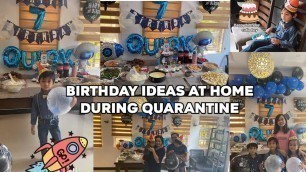 'BIRTHDAY MENU IDEAS AT HOME FOR FILIPINO|DIY  PARTY FOR KIDS| OUTER SPACE CONSTELLATION THEME'