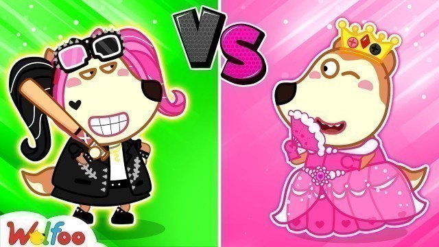 'Pink Lucy vs Black Lucy Challenge - Wolfoo and Funny Stories for Kids | Wolfoo Official Channel'