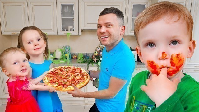 'Five Kids Cooking Pizza with Baby Alex + more Funny Songs and Videos'