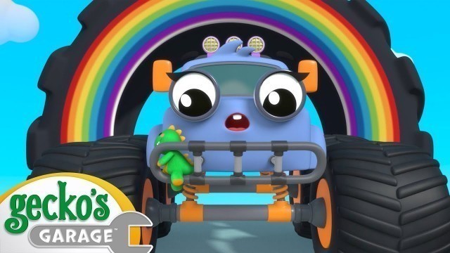 'Baby Monster Truck Playtime｜Gecko\'s Garage｜Funny Cartoon For Kids｜Learning Videos For Toddlers'