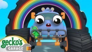 'Baby Monster Truck Playtime｜Gecko\'s Garage｜Funny Cartoon For Kids｜Learning Videos For Toddlers'