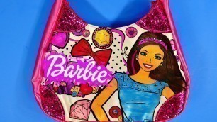 'Barbie Fashion Purse Color N\' Style Activity Design With Markers & Gems Disney Cars Toy Club'