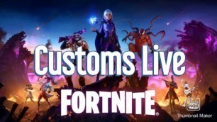 'Fortnite Custom Games Live! Scrims-Fashion Shows-Squid Games EU Servers!'