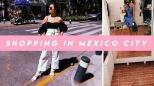 'A FASHION LOVER SHOPS IN MEXICO CITY + SHOPPING HAUL'