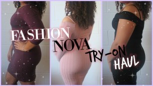 'FASHION NOVA + CHARLOTTE RUSSE | TRY ON HAUL'