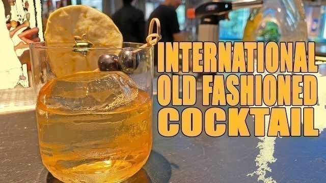 'How to make INTERNATIONAL OLD FASHIONED by Mr.Tolmach'