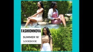 'FASHION NOVA SUMMER 16\' LOOKBOOK'