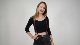 'Skinny Suspenders for Women (and Men!) - Burgundy'