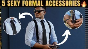 'Must To Have Formal Accessories | Formal Dress Tips | Suspenders for Men'