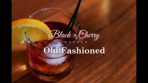 'Black Cherry Infused Old Fashioned at Portsmouth Publick House'