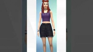 'the sims…but make it fashion [#shorts]'