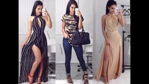 'Fashion Nova Try On Haul: Maria Palafox'