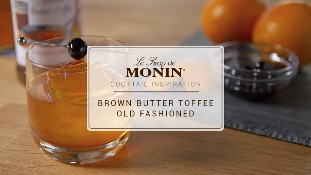 'Cocktail Inspiration: Brown Butter Toffee Old Fashioned - USA'