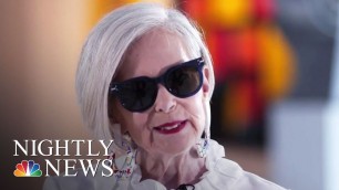 'Accidental Icon: 64 Year-Old Fordham Professor Becomes A Fashion Star | NBC Nightly News'