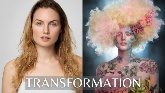 'Body Paint, Makeup, and Fashion Transformation in a Photo Studio! | Behind-the-Scenes'