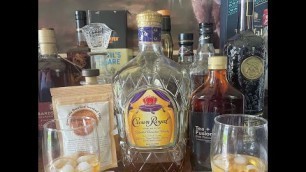 'Crown Royal Deluxe and Sweet Tea Factory Old Fashion Cocktail Infusion'