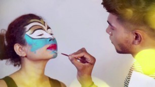 'beauty mantra | Beautiful Body Paint art Fashion | face painting artist'