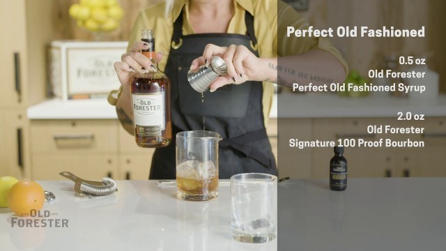 'Old Forester Perfect Old Fashioned'