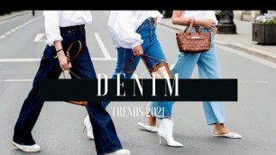 'The Biggest Denim Trends Of 2021'