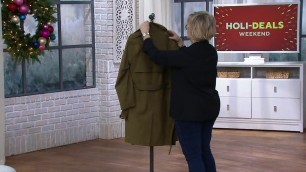 'London Fog Men\'s Water Resistant Trench Coat on QVC'