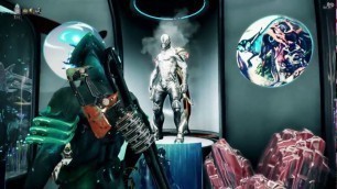 'Warframe: Players Hyena\'s Orbiter Fashion showcase'