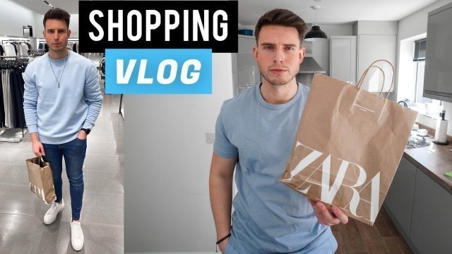 'FIRST TIME BACK SHOPPING! Trafford Centre Shopping Vlog | Men\'s Fashion'