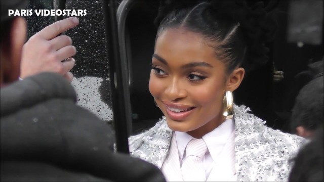 'Yara SHAHIDI @ Paris 1 march 2020 Fashion Week show Thom Browne'