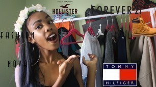 'BACK TO SCHOOL HAUL 2016-2017 |FASHION NOVA,BOOHOO,TIMBERLANDS,EGO UK,TOMMY HILFIGER,+MORE!!'