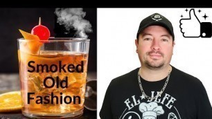 'How To Make An Old Fashion Cocktail | Royal Old Fashion Smoked'