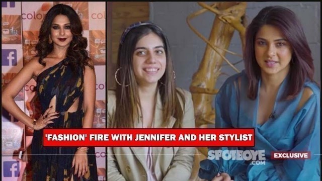 'Jennifer Winget Sits With Her Stylist For A Fashion Crossfire! | SpotboyE'