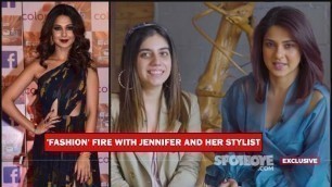 'Jennifer Winget Sits With Her Stylist For A Fashion Crossfire! | SpotboyE'