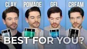 'Clay, Pomade, Gel or Cream? | Men\'s Hair Product Guide'