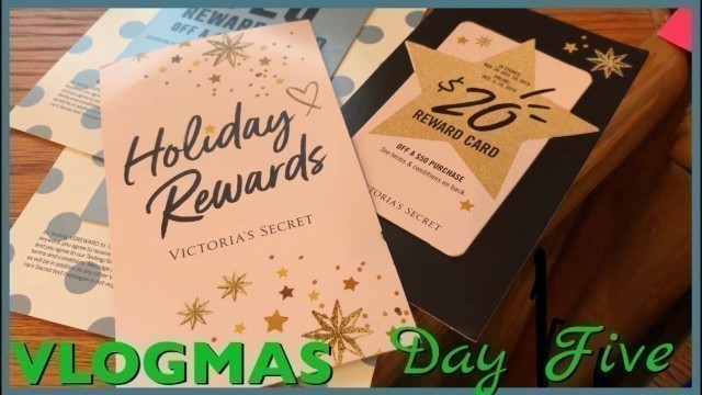 'VLOGMAS-DAY FIVE | Online Shopping at Victoria’s Secret PiNK | CHRISTMAS 2018'