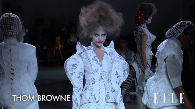 'ELLETV-Thom Browne 2014 SS Fashion Show'