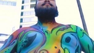 'I Wore Body Paint Instead Of Clothes In The City'