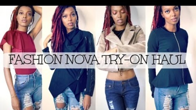 'FALL FASHION NOVA TRY-ON HAUL'