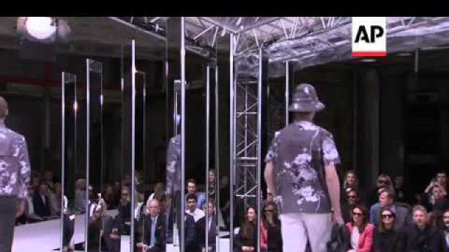 'British designers make London debut with Spring/Summer 2014 men\'s fashion show'