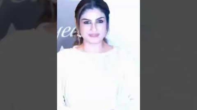 'Raveena Tandon Hot in White Suit at Mijwan Fashion Show 2022 #shorts'