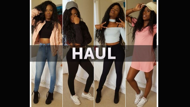 'HUGE Fashion Nova Haul ♥ ft. American Apparel & GoJane'