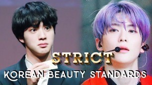 'male idol visual ranking according to (strict) korean beauty standards'