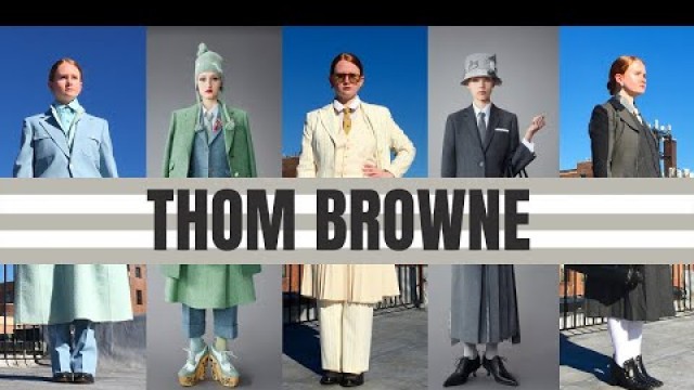 '3 Thom Browne Inspired Looks || Monochrome Suiting'