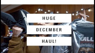 'HUGE HUGE TRY-ON DECEMBER 2016 HAUL! FASHIONNOVA,YEEZY, UO, ZARA, H&M, F21'