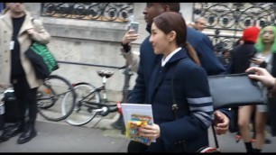 'SANDARA PARK (박산다라) ╱ DARA (다라) LEAVING @ THOM BROWNE FASHION SHOW IN PARIS 2019.03.03 190303'