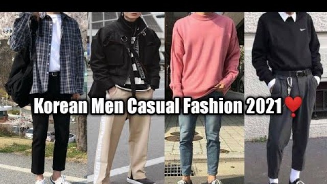 'Trending Casual Korean Men Fashion2021|Korean Boy Style|Casual Fashion For Men|Street Style for men|'