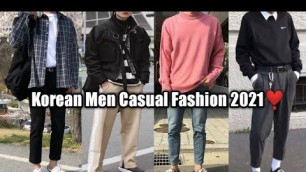 'Trending Casual Korean Men Fashion2021|Korean Boy Style|Casual Fashion For Men|Street Style for men|'