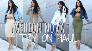 'FASHION NOVA TRY ON HAUL | 2016'